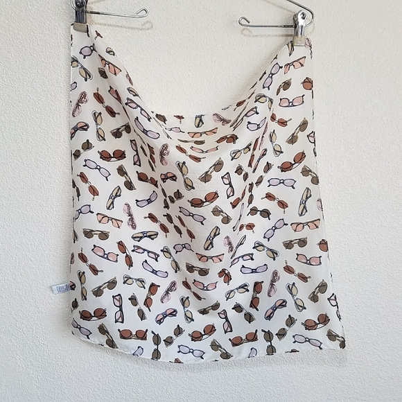 ECHO Silk Sunglass Print Vintage Scarf - Picture 2 of 7